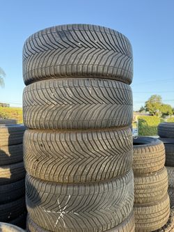255/45r19 Michelin Tires En Excelentes Condiciones De Vida Las 4 