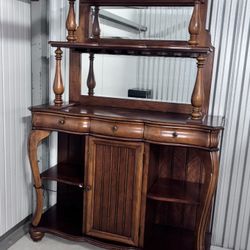 Two Piece Hutch & Cabinet 
