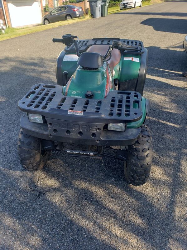 2 quads!!! 1996 Polaris sportsman xplorer 300 4x4 and 2003 Polaris