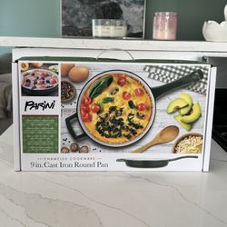 Parini Cast Iron Round Pan✨