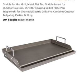 Gas Grill Griddle 