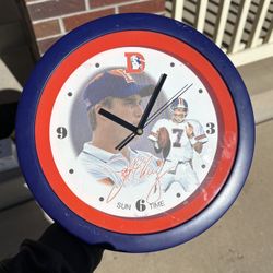 Old John Elway Clock