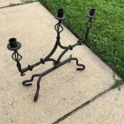 Iron Candleholder