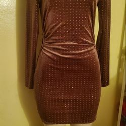 Party Velvet Sexy Dress New With Tags Sz M