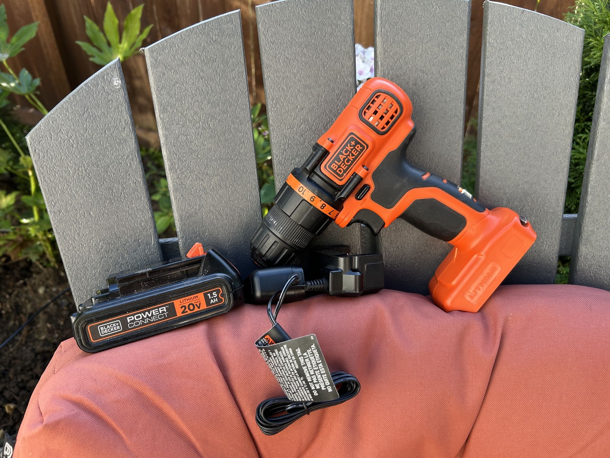 Black Decker Cordless Drill
