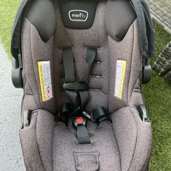 Evenflo Litemax Car Seat With Base