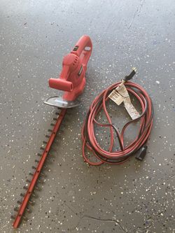 Electric trimmer and electric cord