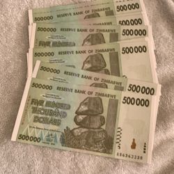 Billetes De Zimbabue