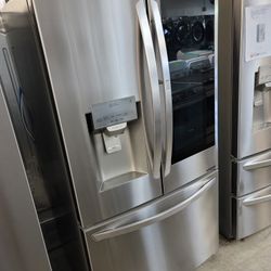 LG Instaview Stainless Steel French Door Refrigerator With Double Ice Maker 🧊 🧊 