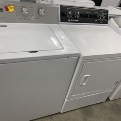 COMMERCIAL SET WASHER AND DRYER 