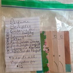 Perfume Samples 