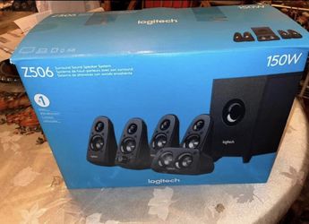 logitech Surround Sound Speaker System 7506