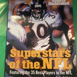 Superstars of the NFL by Phil Barber Hardback 1999