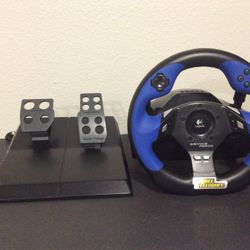 PlayStation 2 Driving Force Racing Steering Wheel 