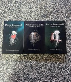 Pillow Thoughts 2, 3 & 4 by Courtney Peppernell