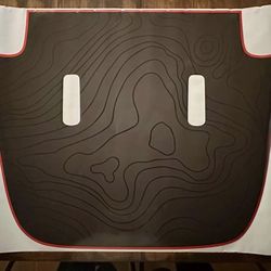 Topographic Map Hood for Jeep Wrangler JL, Gladiator Scoop Sticker Decal Vinyl $60