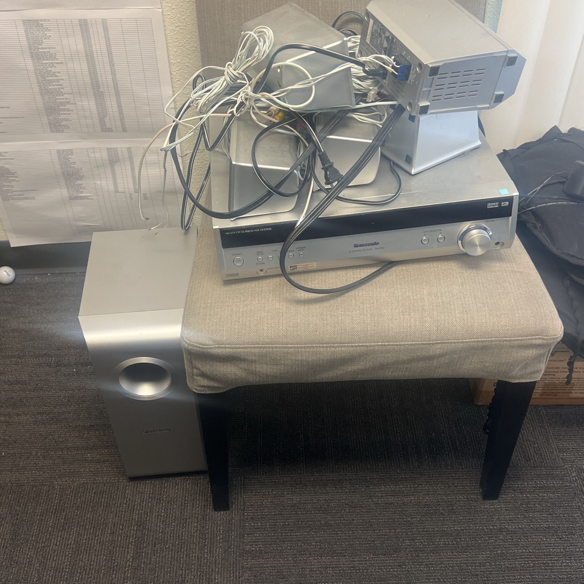 SURROUND SOUND SYSTEM (Panasonic SA HT40)