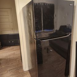 Black Frigidaire Fridge