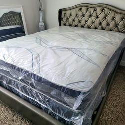 NEW QUEEN MATTRESS WITH BOX SPRING 🔝 ALL SIZES IN STOCK