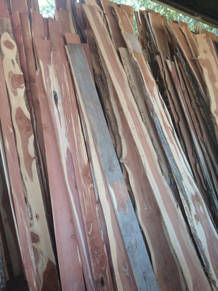 RED CEDAR SLABS AND MORE