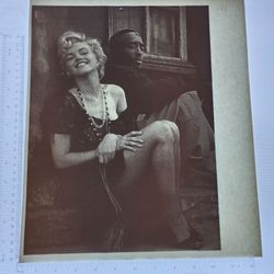 Iron On Heat Transfer  Good For T-shirts Sweaters Jackets T Shirt Design Size Is About 14x10 Pac And Marilyn Monroe #121