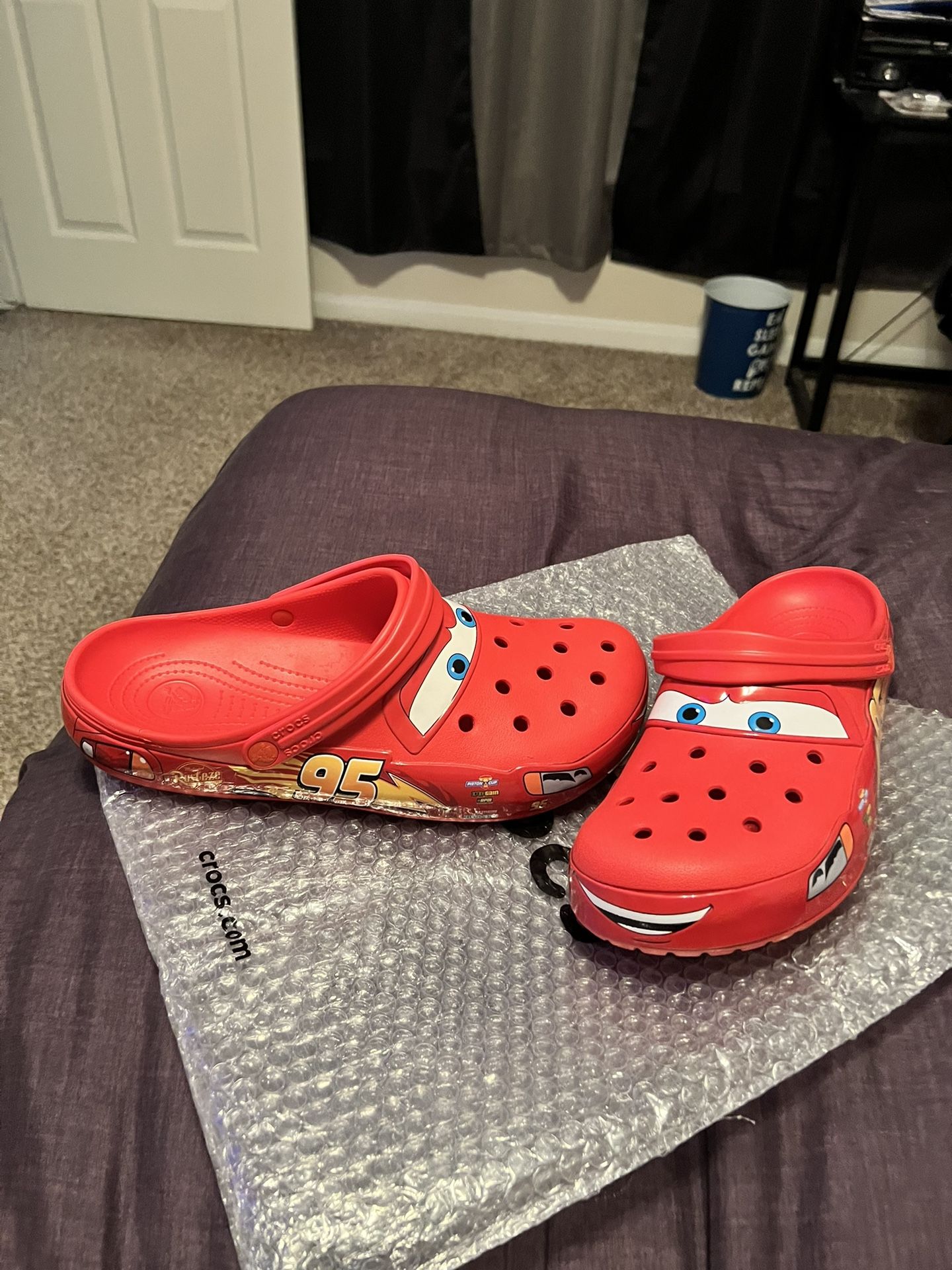 Lightning McQueen crocs size 12 for Sale in Lathrop, CA - OfferUp