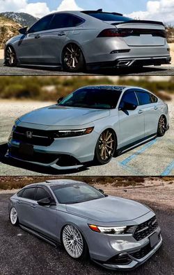 BRAND NEW 2023-2026 Honda Accord 11th Gen Yofer Urban Gray Trim Trim Add On Side Skirt Extension