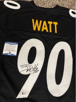 TJ Watt signed jeresey W/ Authentication