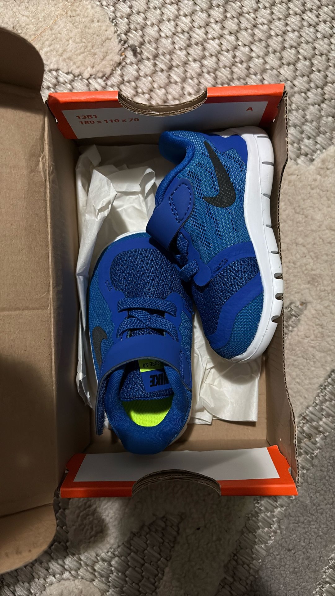 Nike Size 3 Game Royal Blue Baby 