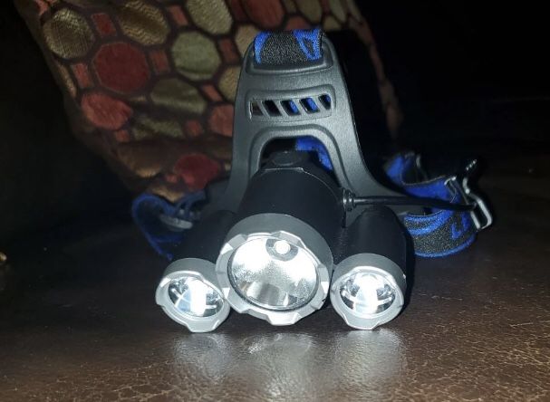 NEW powerfull headlamp (rechargeable)
