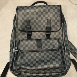 Grey/Black LV Bag