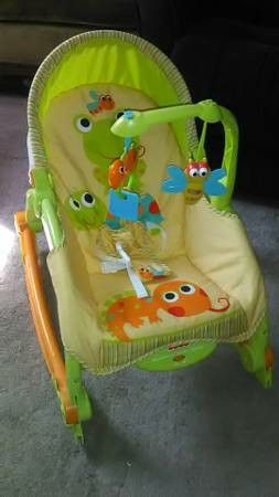 Fisher Price Rocker! Newborn to Toddler! Like New! Hard to find!