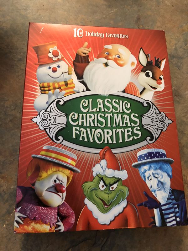 Classic Christmas Favorites (DVD, 2008, 4-Disc Set) grinch frosty ...