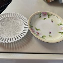 RARE FIND! Antique Plates from Late 1800s- 2 for $30