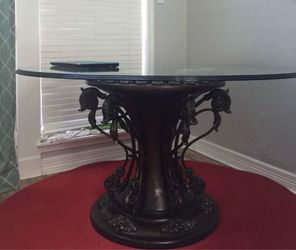 Glass Table With Chairs