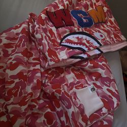 Bape double hood brand new