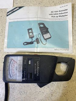 AMMETER / MICRONTA