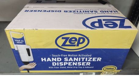 ZEP Hand Sanitizer Dispenser TOUCH FREE 