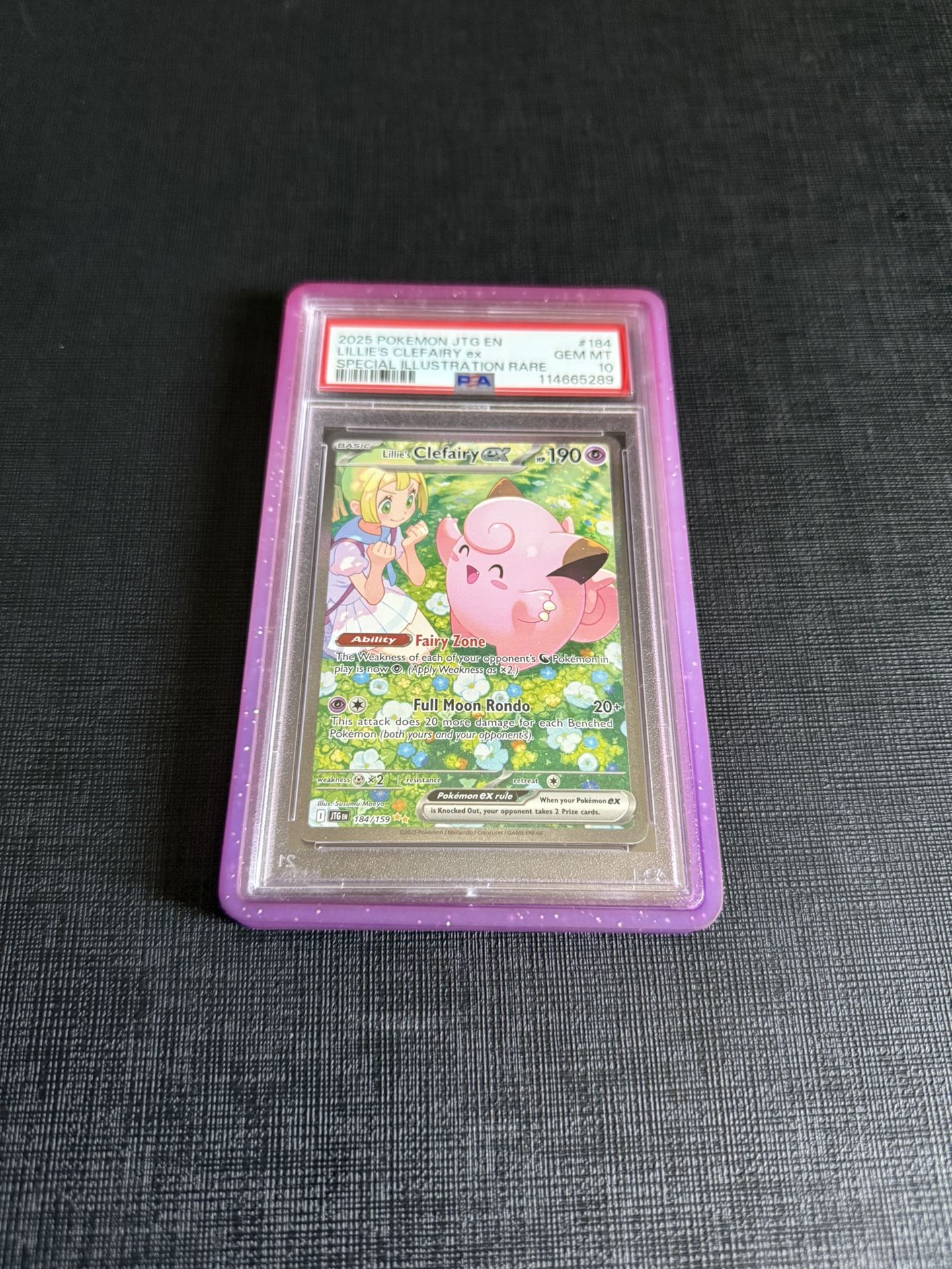 LILLIE'S CLEFAIRY EX PSA 10