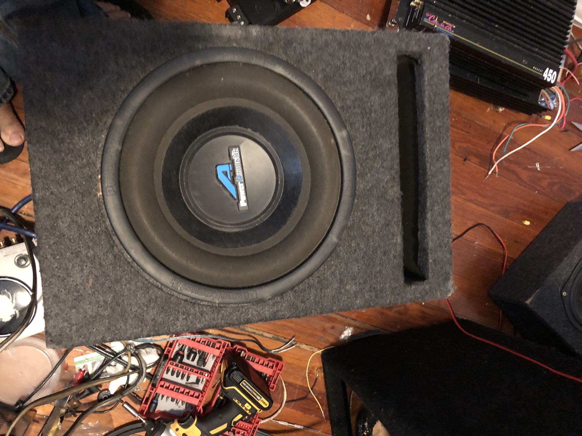 Power acoustic 1800 watts 10 inches