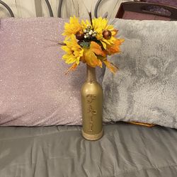 Home Decor Altered Bottle 