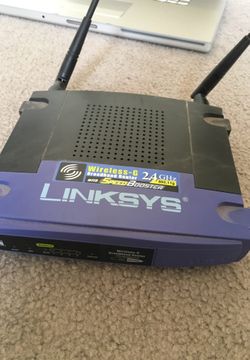 Linksys router