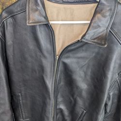 Weatherproof Genuine Leather Jacket Large