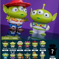 Set of 4 Beast Kingdom Branded Disney & Pixar Action Figures, With Hidden Design