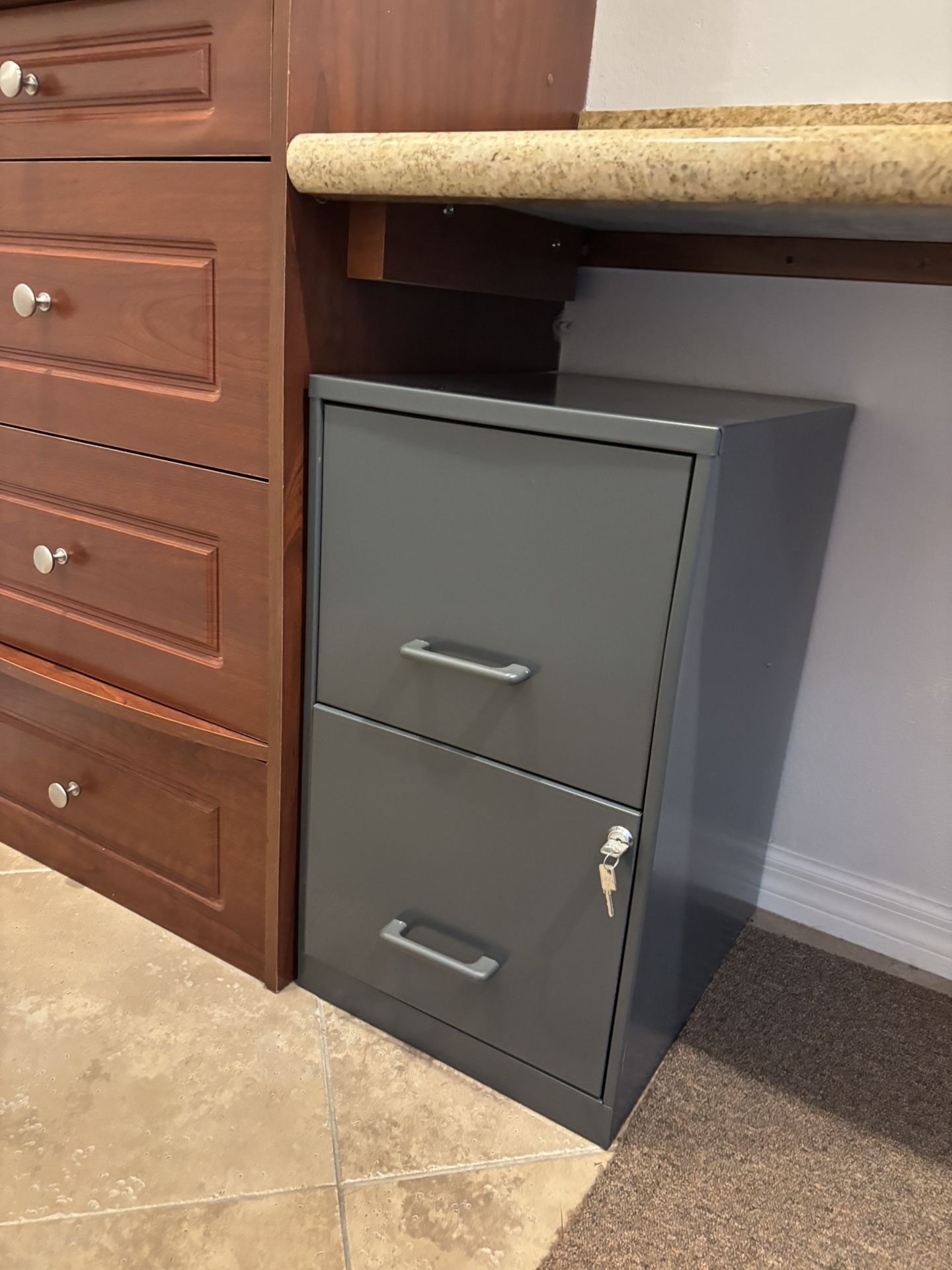 File Cabinet Storage With Key Lock