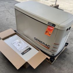 22,000 Watt - Dual Fuel Air- Cooled Whole House Home Standby Generator, Smart Home Monitoring & 200-