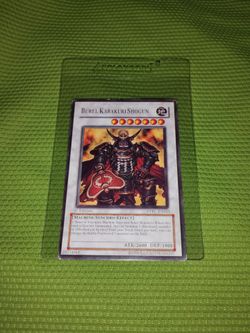 1st Edition 1996 YU-GI-OH Burel Karakuri Shogun Game Card ATK/2600