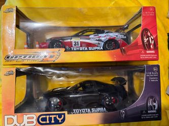 Jada Option D 1:18 Dub City Toyota Supra 1:18 VHTF Diecast