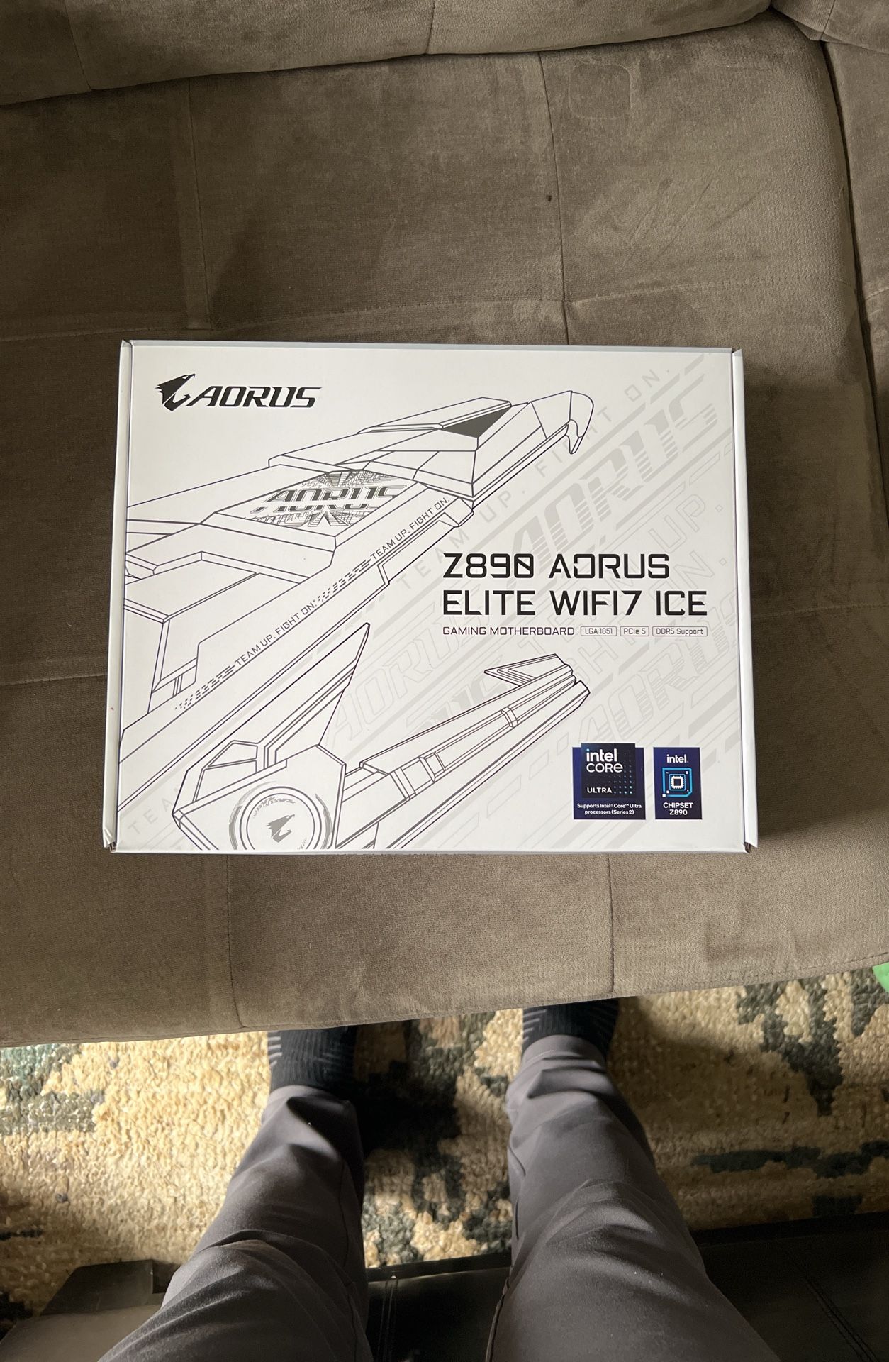 Gigabyte Aorus Z890 Elite WiFi7 Ice Gaming Motherboard