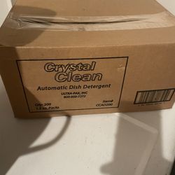 Crystal Clean Dish Detergent for Dish Washers 